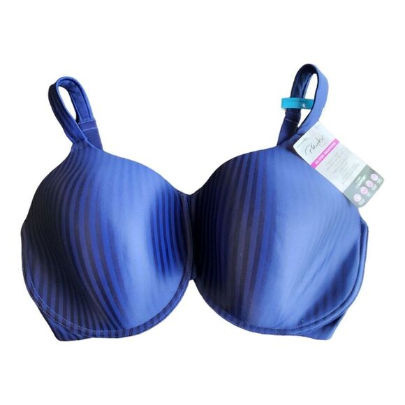 Playtex Other - NEW Playtex Secrets All‎ Over Smoothing Bra Underwire 36DDD Navy Blue 4747 NWT